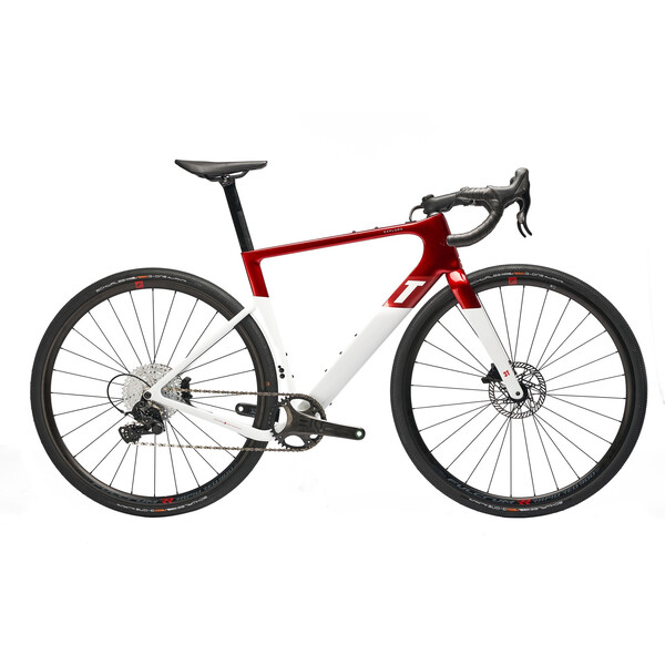 Vélo de Gravel 3T EXPLORO RACEMAX 650B Campagnolo Ekar 38 Dents Rouge/Blanc  2022 | Probikeshop